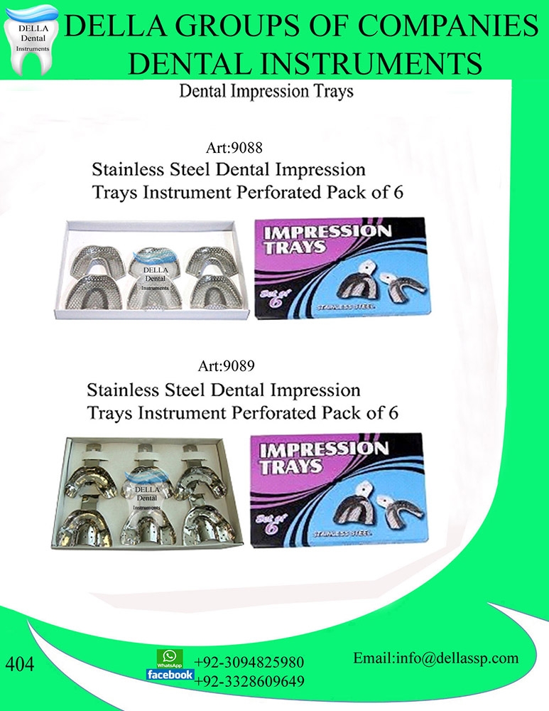 Dental Impression Trays